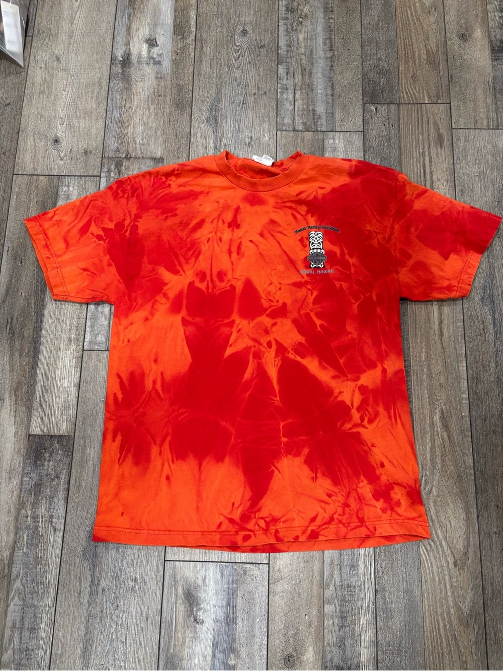 Harley-Davidson Kauai, Hawaii Tie-Dye Graphic Tee